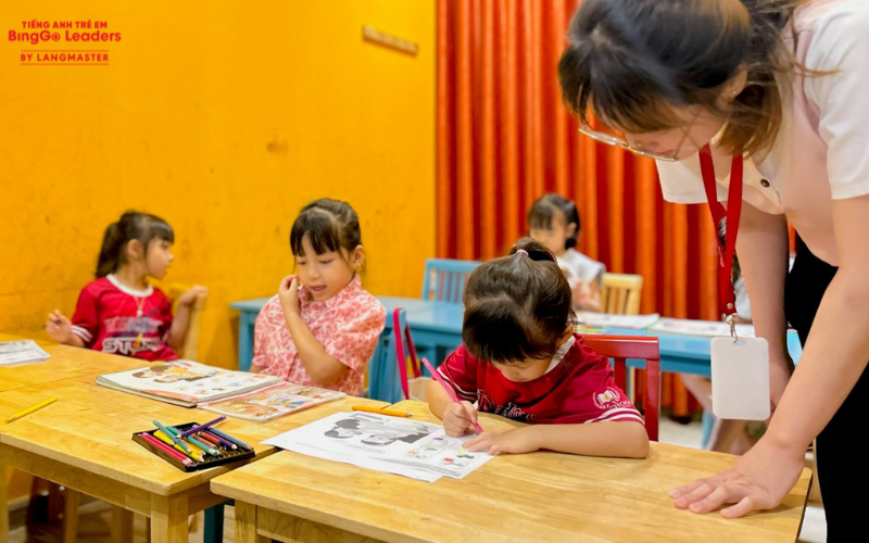 Khóa học Pre school của Jolo English