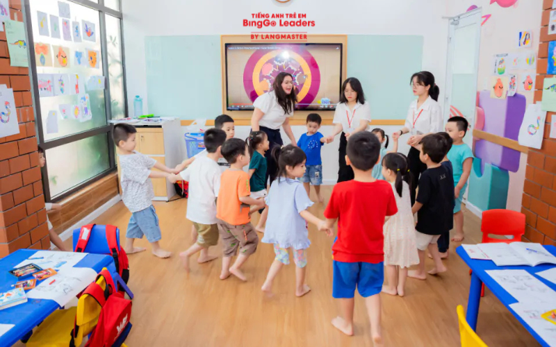 Khóa học cho bé 4 tuổi của British Council