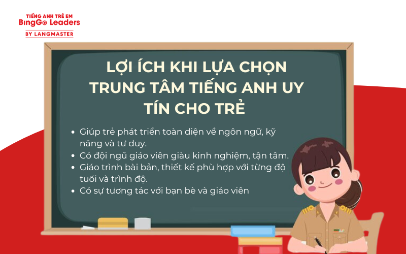 Lợi ích khi lựa chọn trung tâm uy tín cho trẻ