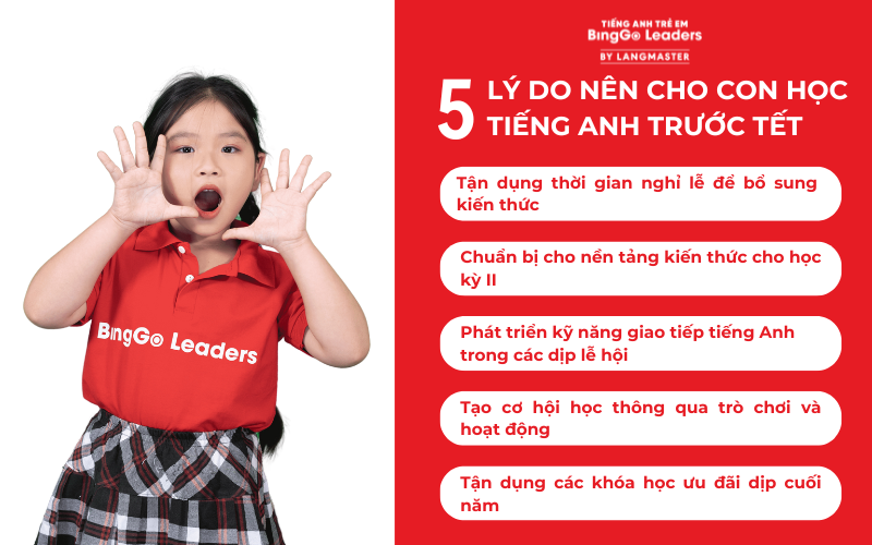 5 Lý do nên học tiếng Anh trước kỳ nghỉ tết