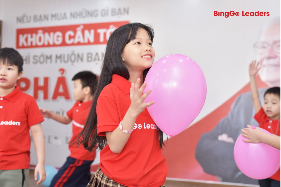 Review trung tâm tiếng Anh cho trẻ em BingGo Leaders