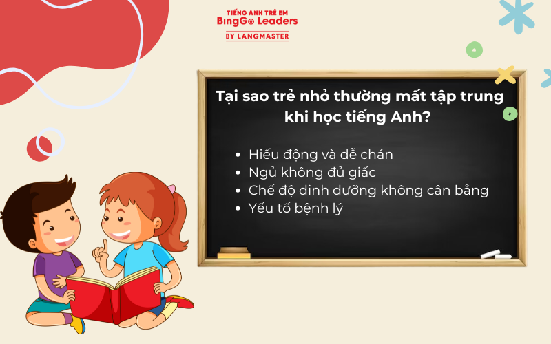 dạy tiếng anh cho trẻ mất tập trung