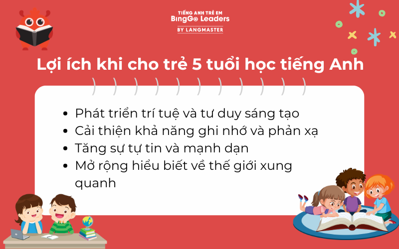 Tiếng Anh cho trẻ mầm non 5 tuổi 