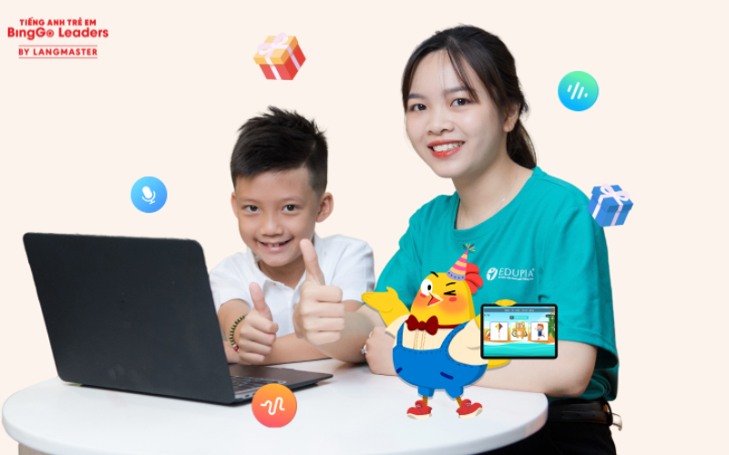 Tiếng Anh online cho trẻ Edupia 