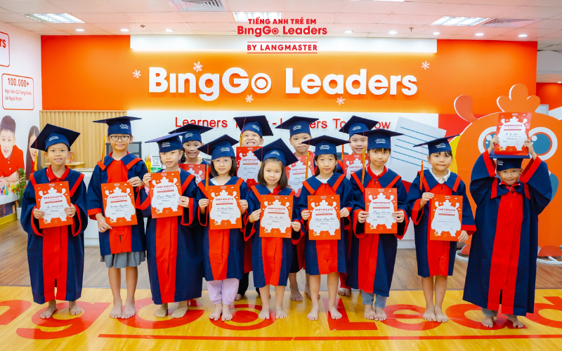 Tiếng Anh trẻ em BingGo Leaders - Học hôm nay lãnh đạo ngày mai