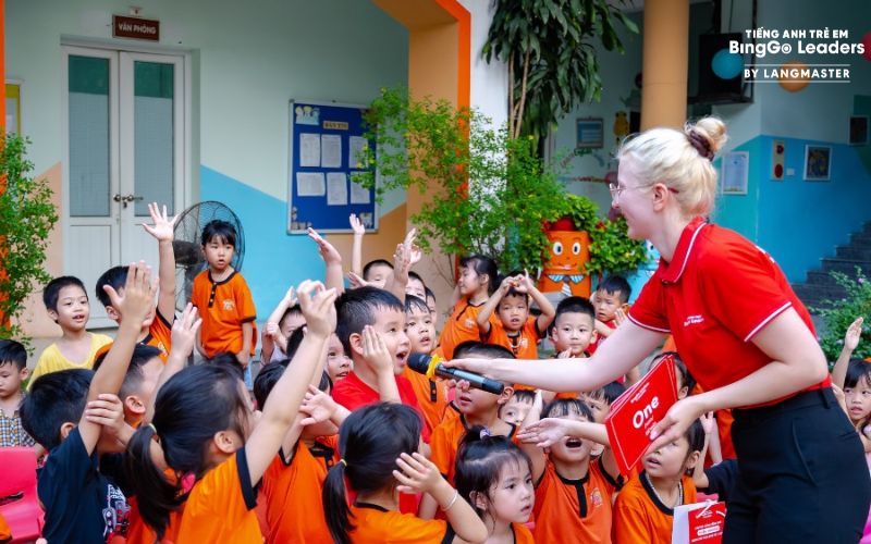 Lớp học tiếng Anh cho trẻ tại BingGo Leaders