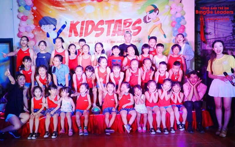 Trung tâm Kidstars phù hợp cho bé mới bắt đầu