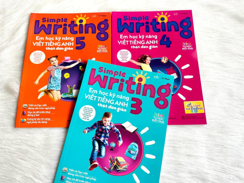 Bộ sách luyện viết tiếng Anh cho trẻ em Simple Writing