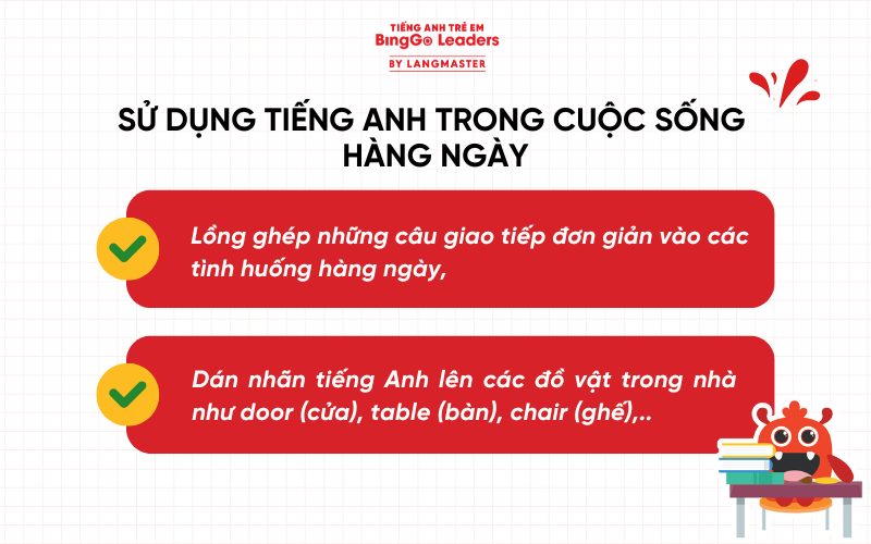 Cách giúp bé yêu thích học tiếng Anh 