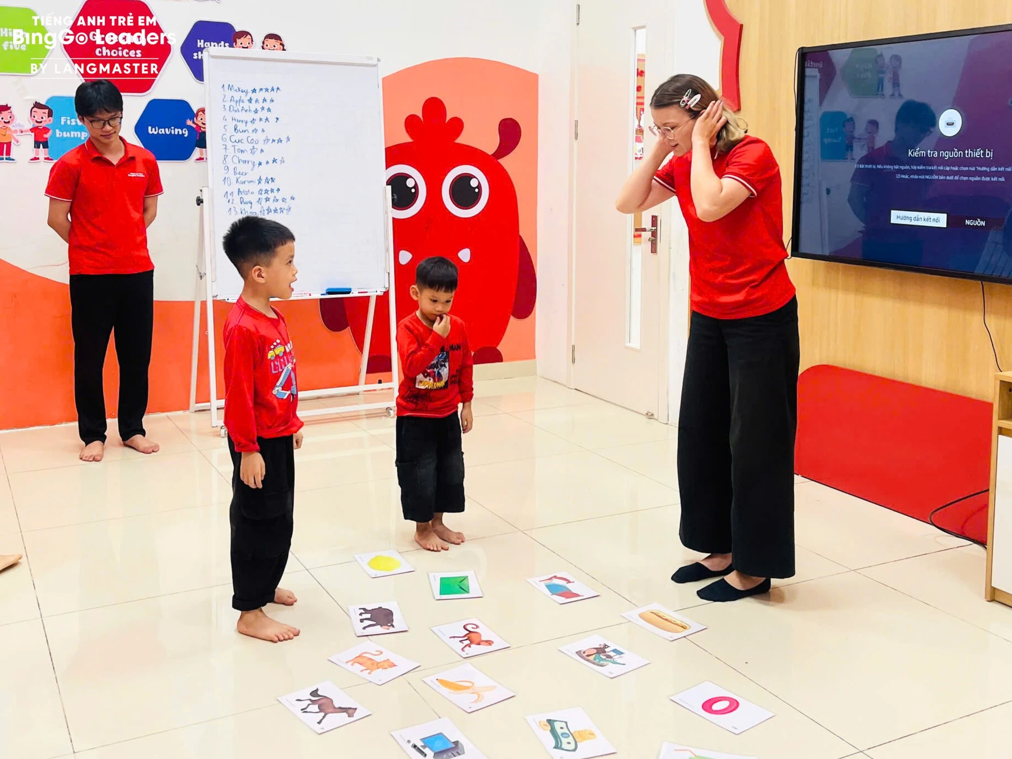 Phương pháp dạy tiếng Anh cho trẻ 5 tuổi