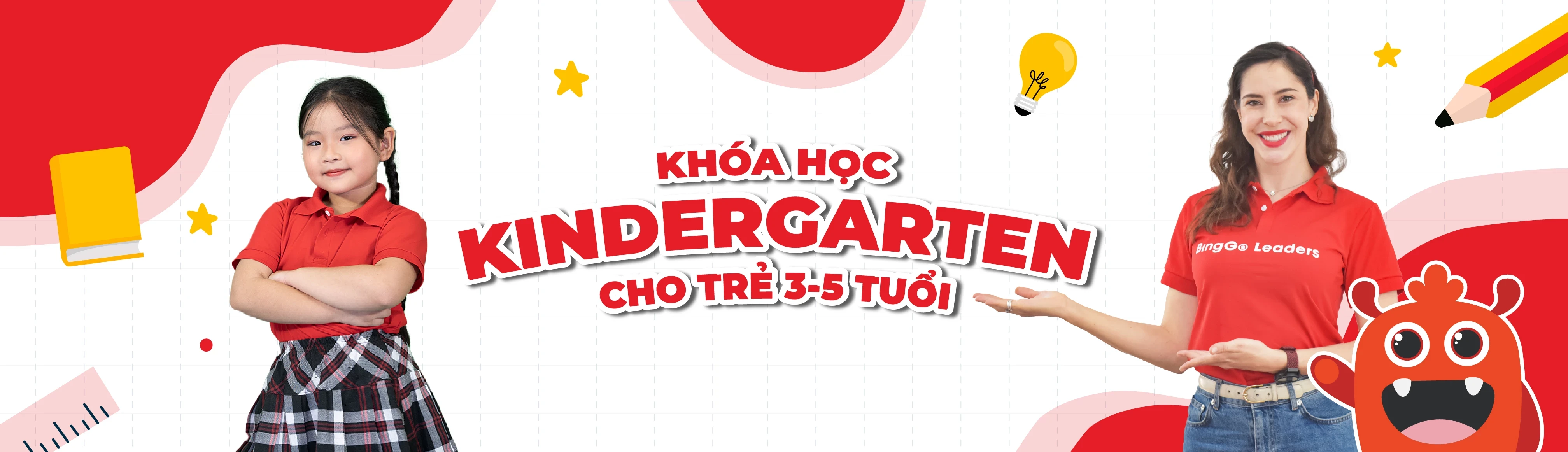 Khóa học tiếng Anh trẻ em Binggo Leaders