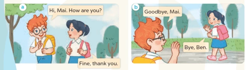 Bài tập 1 tiếng Anh Lớp 3 Unit 3 Lesson 2