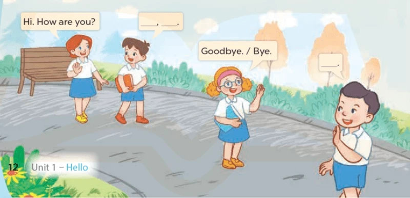 Bài tập tiếng Anh Lớp 3 Unit 3 Lesson 2 