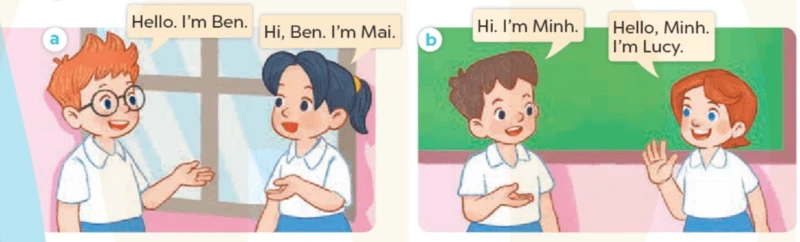 Bài tập tiếng Anh Lớp 3 Unit 3 Lesson 1