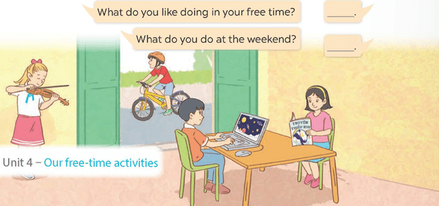 Bài tập số 3 tiếng Anh lớp 5 Unit 4 Lesson 2 