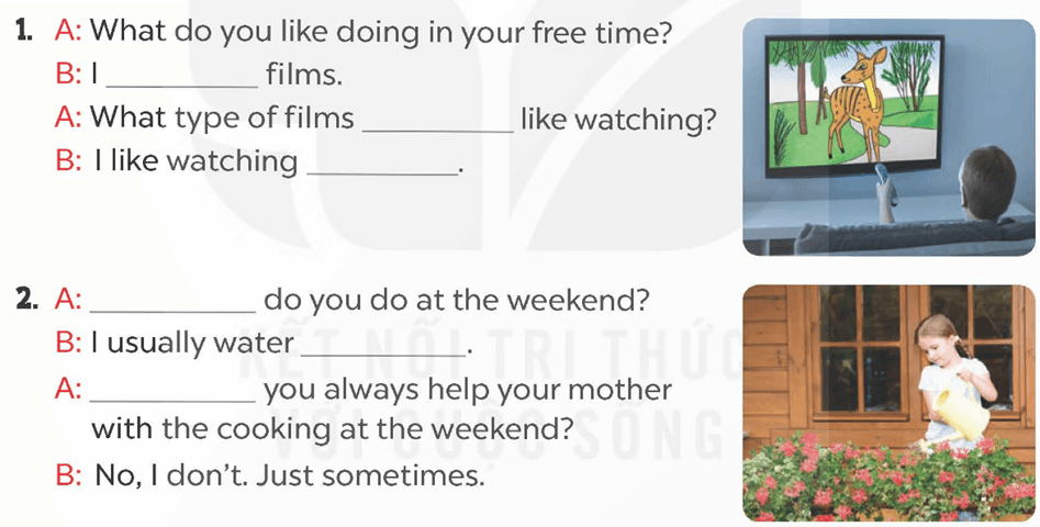 Bài tập số 5 tiếng Anh lớp 5 Unit 4 Lesson 2 