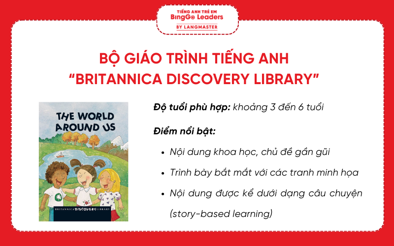 Giáo trình tiếng Anh cho trẻ mầm non