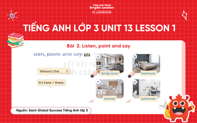 Bài tập số 2 tiếng Anh lớp 3 Unit 13 Lesson 1 Trang 18 Global Success