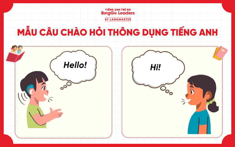 Mẫu câu chào hỏi thông dụng trong tiếng Anh