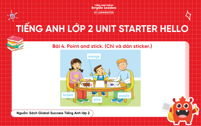 Bài tập tiếng Anh lớp 2 Unit Starter: Hello! sách Family and Friend 2