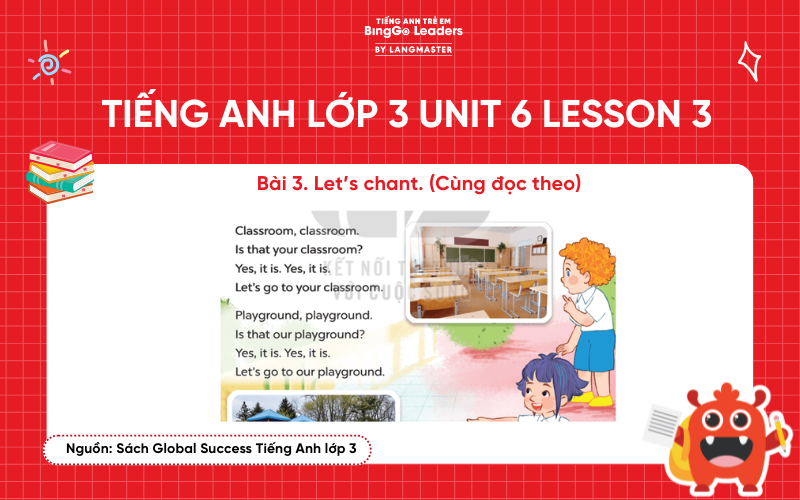 Bài tập tiếng Anh lớp 3 Unit 6 Lesson 3 sách Global Success