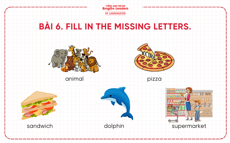 Bài tập bổ trợ tiếng Anh lớp 5 Global Success