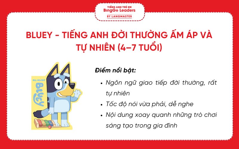 Bé học tiếng Anh qua phim hoạt hình song ngữ Pepa Pig