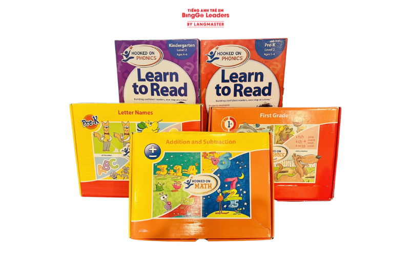 Giáo trình tiếng Anh cho trẻ mầm non Hooked on Phonics