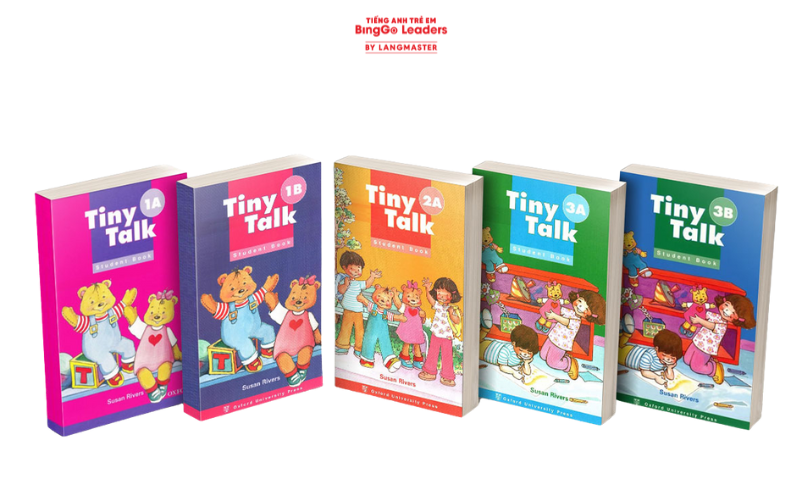 Giáo trình tiếng Anh cho trẻ mầm non Tiny Tlk