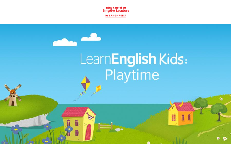 Phần mềm cho bé mầm non học tiếng Anh LearnEnglish Kids
