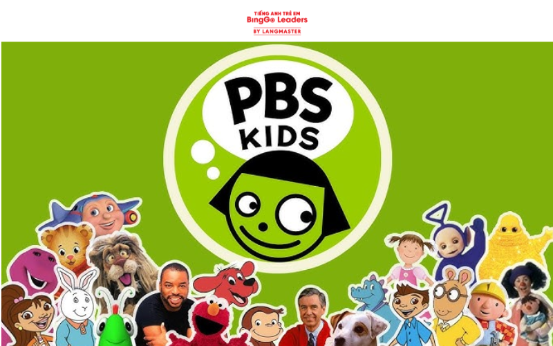 Trang web học tiếng Anh online cho trẻ em PBS Kids