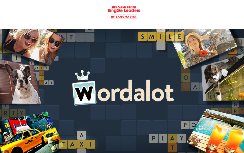 Trò chơi tiếng Anh online cho trẻ em Wordalot