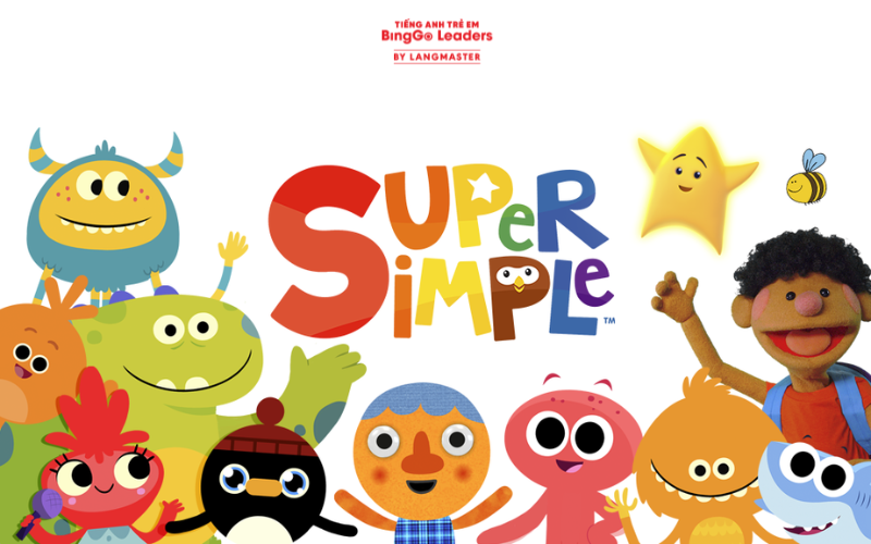 Kênh Youtube học tiếng Anh cho trẻ em Super Simple Songs