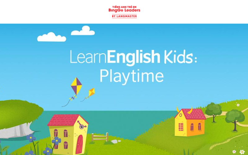 Ứng dụng học tiếng Anh cho trẻ em LearnEnglish Kid: Playtime