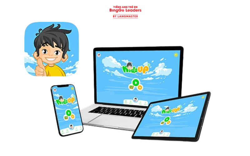 App học tiếng Anh miễn phí cho bé Kids UP