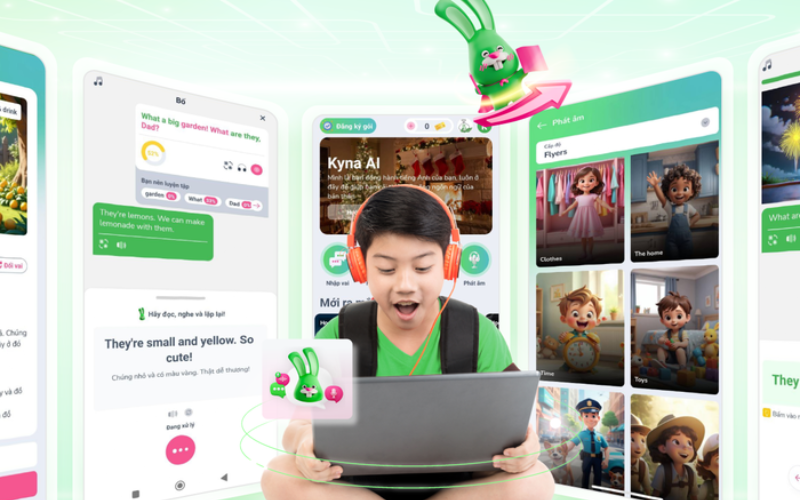 Khóa học tiếng Anh online cho trẻ em Kyna English