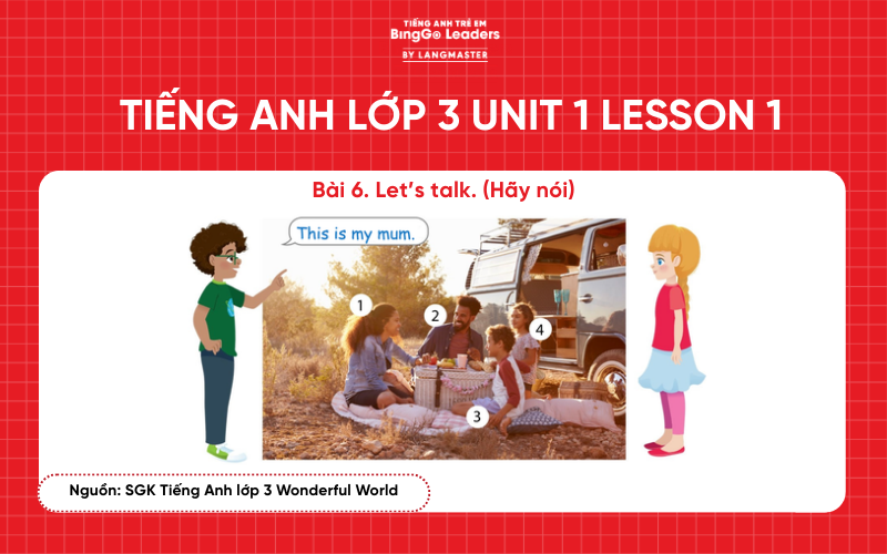 Bài tập tiếng Anh lớp 3 Wonderful World Unit 1 Lesson 1