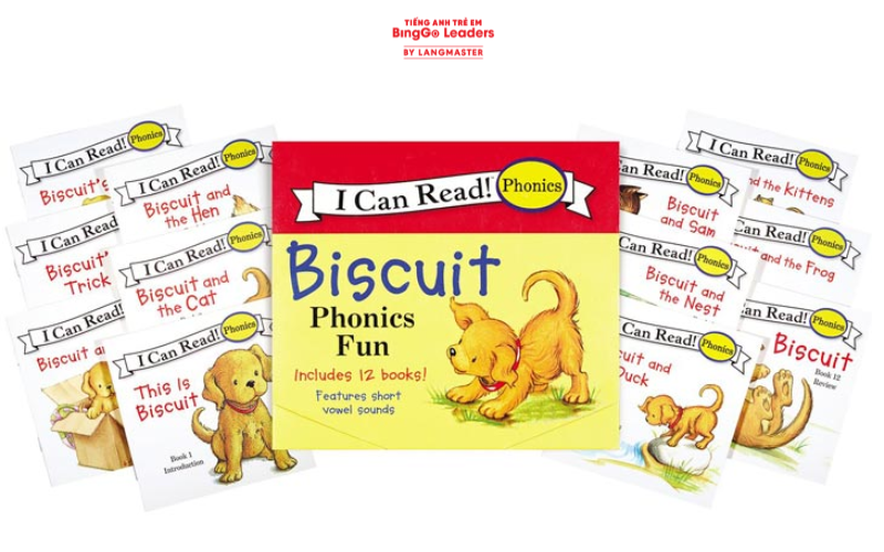 Sách dạy tiếng Anh cho trẻ em Biscuit Phonics Fun (Nguồn ảnh: Internet)