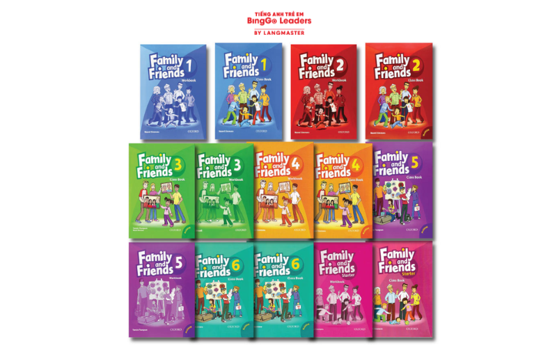 Sách dạy tiếng Anh cho trẻ em Family and Friends (Special Edition) (Nguồn ảnh: Internet)