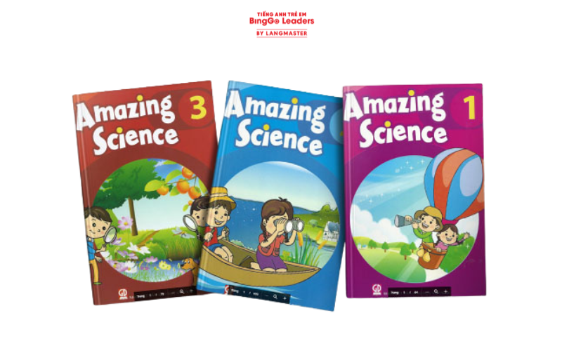 Sách dạy tiếng Anh cho trẻ em Amazing Science (Nguồn ảnh: Internet)