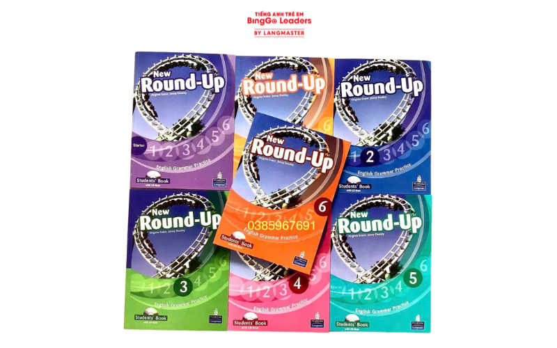 Sách dạy tiếng Anh cho trẻ em New Round-Up (Nguồn ảnh: Internet)