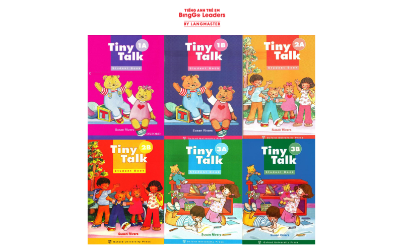 Sách dạy tiếng Anh cho trẻ em Tiny Talk (Nguồn ảnh: Internet)