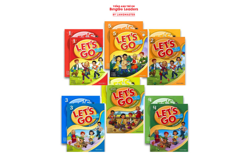 Sách dạy tiếng Anh cho trẻ em Let's Go (Nguồn ảnh: Internet)