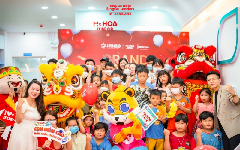 Trung tâm Tiếng Anh cho bé 4 tuổi Ms Hoa Junior