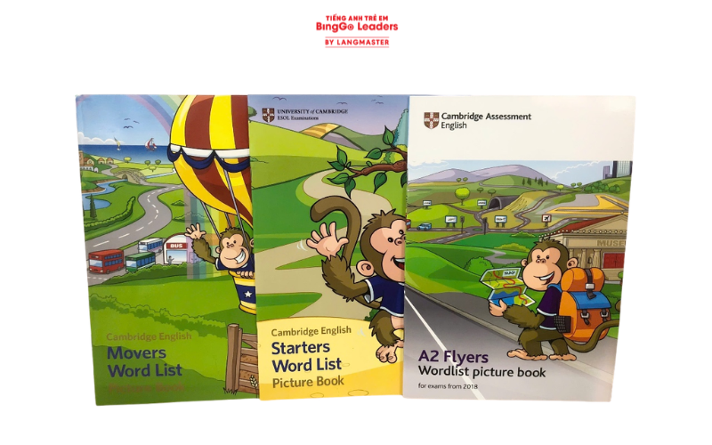 Giáo trình tiếng Anh cho trẻ em Cambridge Word List Picture Book