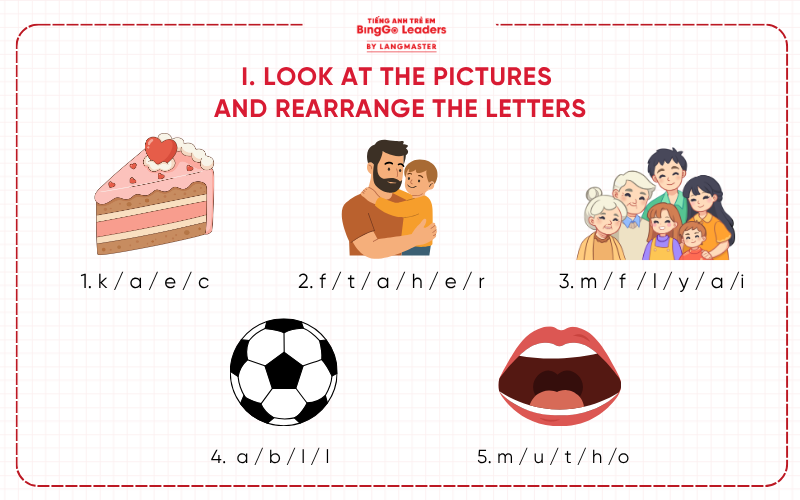 Đề thi Tiếng Anh lớp 3 học kì I