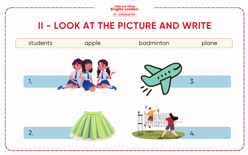 Đề thi Tiếng Anh lớp 3 Học kỳ 2