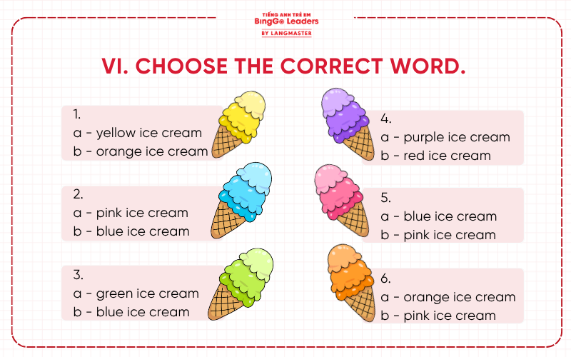 Đề thi Tiếng Anh lớp 4 học kì II