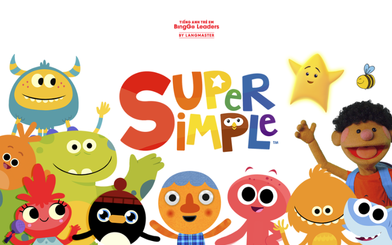 Kênh video học tiếng Anh cho trẻ em Super Simple Song