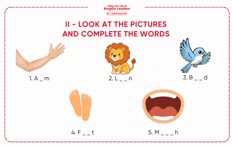 Đề thi cuối kì 1 Tiếng Anh lớp 3 chương trình Global Success